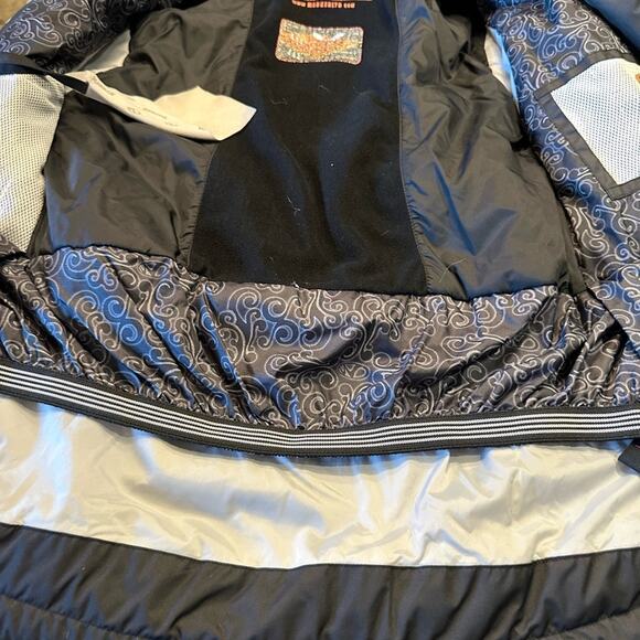 Marker Women’s Size 10 Black and White Ski Coat/Jacket Faux Fur Trim - Picture 15 of 15